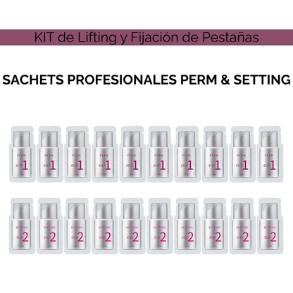 Lifting de Pestañas en Sobres – Tratamiento Profesional Paso a Paso Liftium Beauty